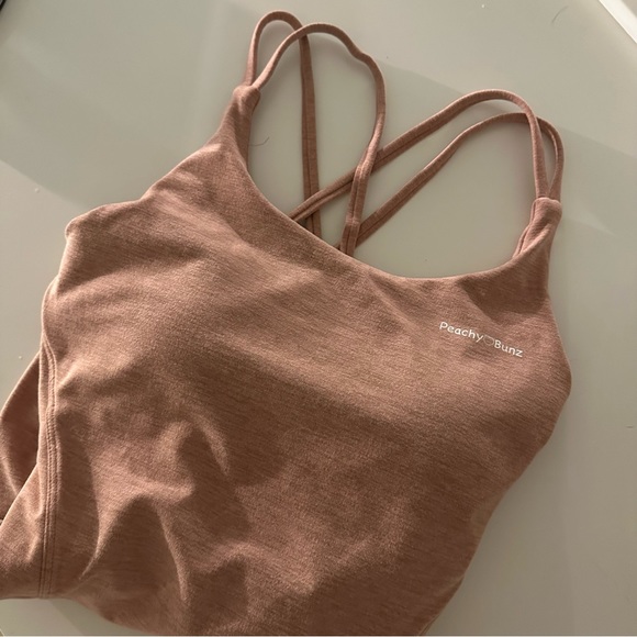 Pink Scrunch Romper - Picture 3 of 3